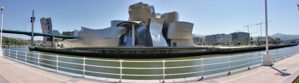 Bilbao - Guggenheim from across the river